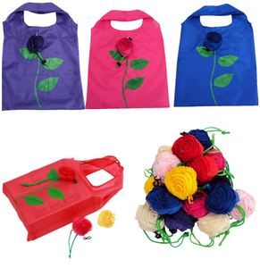Ulikeke Wholesale Stock Customized Reusable Folding Shopping Polyester <b>Large</b> Size Promotion <b>Gift</b> Flower Cartoon Animal Printing - Product Image 1