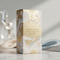 Caja de Embalaje para Productos de Belleza y Cuidado de la Piel, en Forma de Cubo, de Papel Texturizado Premium, con Gel Relajante, Venta al Por Mayor