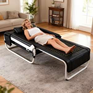 Therapiecentrum Populair Jade Steen Infrarood Verwarming Wervelkolom Zorg Spier Diep Ontspannen Koreaans V3 Roller Massagebed - Product Image 2