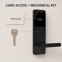 Sistema de Cerradura Electrónica para Hotel de Alta Calidad, Cerradura Inteligente con Tarjeta de Proximidad RFID y Software de Gestión Gratuito