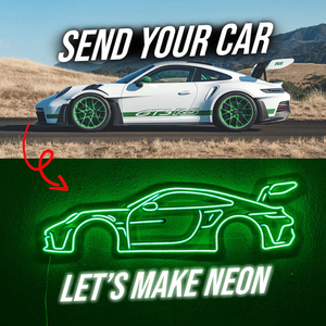 Tùy chỉnh xe của riêng bạn <span class=keywords><strong>Led</strong></span> Neon dấu hiệu cá nhân Neon xe tường tác phẩm nghệ thuật chiếu sáng neon ánh sáng cho tường của bạn trang trí - Product Image 4