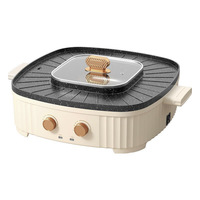 Nouveau Barbecue Électrique Multifonctionnel Tout-en-un pour la Maison – Plaque de Cuisson Antiadhésive Polyvalente