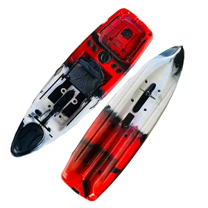 Kayak de pesca con Pedal de mar híbrido, carrito, accesorios para Kayak, 10 pies, novedad