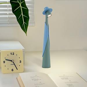 Lámpara de mesa LED, lámpara de ambiente recargable por USB, lámpara de noche para dormitorio, lámpara de estudio con atenuación táctil superior, lámpara de escritorio portátil nocturna - Product Image 6