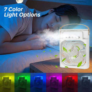 Produits tendances : mini-ventilateur portable chinois avec batterie et lumière - Product Image 4