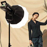 Yidoblo Photographie Lumière d'appoint Température de couleur double 2700K-7500K Lumière chaude et froide avec un diffuseur pour l'éclairage de studio