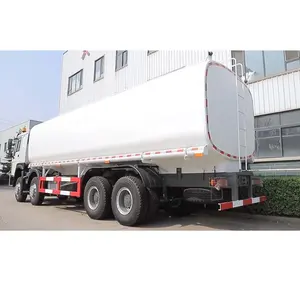 Sinotruck Howo 8x4 heavy 10 wheelers capacidade fuel oil truck petroleiro móvel óleo diesel combustível distribuidor tanque sino caminhões