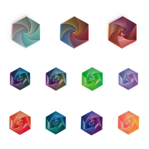 Vashine 3D In PLA Fractal <span class=keywords><strong>Fidget</strong></span> Hình Lục Giác Đồ Chơi Khớp Di Chuyển Twist <span class=keywords><strong>Fidget</strong></span> Giáo Dục Trang Trí Căng Thẳng Áp Lực Cứu Trợ Đồ Chơi - Product Image 5