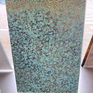 EX933 Luxury Etched Plate 8k <b>Mirror</b> Stainless Steel Decorative <b>Panel</b> Cutting Bending Welding Services for Hotel Lobby Interior - Product Image 1