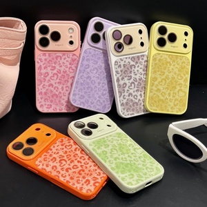 เคสโทรศัพท์ลายเสือดาวสีสันสดใสรุ่นใหม่ล่าสุดสำหรับ iPhone 18 pro max 17 16 15 14 13 12 พร้อมฝาครอบป้องกันกล้องจากโรงงาน - Product Image 5