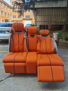 Nouveau Siège de Voiture Électrique à Soutien Lombaire Pneumatique, Écran Tactile Huit Directions, en Cuir, pour Modification de Sièges de Voiture, MPV, Limousine, Van, Minibus - Product Image 4