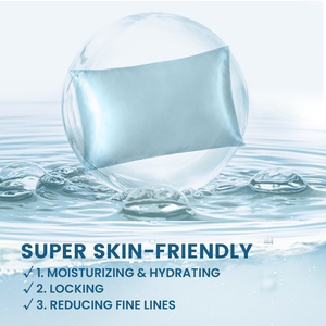 Bộ quà tặng vỏ gối lụa tơ tằm tự nhiên hữu cơ 100% nguyên chất, in thêu, kèm mặt nạ ngủ - Product Image 4