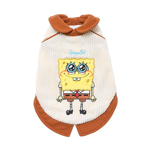 SpongeBob SquarePants Pet Vest Winter Warm <b>Clothes</b> For Dogs And <b>Cats</b> Small Animal Supplies - Product Image 1