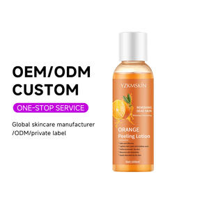 OEM ODM vücut bakımı güzellik ating kaldırma ölü cilt aydınlatma beyazlatma <span class=keywords><strong>C</strong></span> vitamini turuncu soyma losyon yüz kremi için - Product Image 6