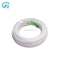 Fourniture OEM à un noyau G657a1 1 mètre SC APC UPC extérieur FTTH câble de dérivation plat équipement connexions de dérivation à fibre optique