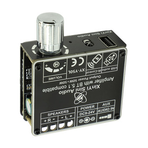 Module d'amplificateur de puissance numérique stéréo BT XY-Y50L HIFI classe 50W+50W, double canal avec télécommande Y50L - Product Image 2