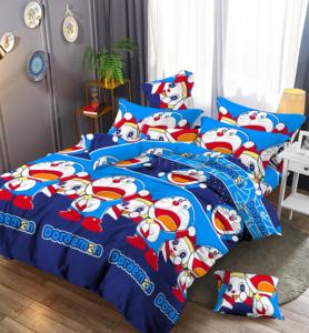 <span class=keywords><strong>Doraemon</strong></span> 3D patrón impreso 100% poliéster microfibra tela sábanas pequeño dibujos animados juego de cama para niños para coches - Product Image 6