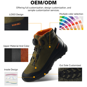 <span class=keywords><strong>Scarpe</strong></span> da <span class=keywords><strong>Trekking</strong></span> Impermeabili in <span class=keywords><strong>Pelle</strong></span> con Supporto alla Caviglia, Antiscivolo e con Forte Presa per Tutte le Stagioni - Product Image 6