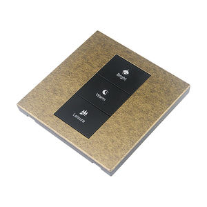 GTD 17X Trockenkontakt-Drucktaster Metall-Panel Elektrischer Wandlichtschalter für Smart Hotels - Product Image 1