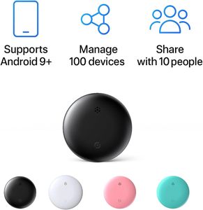 Android không khí Tracker tag, Bluetooth Tracker cho điện thoại Android <span class=keywords><strong>t</strong></span>ương thích Google <span class=keywords><strong>t</strong></span>ìm thấy thiế<span class=keywords><strong>t</strong></span> bị của <span class=keywords><strong>t</strong></span>ôi item định vị cho hành lý phím - Product Image 2