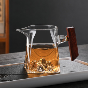 Caraffa <span class=keywords><strong>in</strong></span> <span class=keywords><strong>Vetro</strong></span> Borosilicato ad Alta Resistenza con Manico <span class=keywords><strong>in</strong></span> Legno, Ecologica e Moderna, per <span class=keywords><strong>Acqua</strong></span> Fredda, con Coperchio e Separatore per <span class=keywords><strong>Acqua</strong></span> Calda e Fredda - Product Image 2