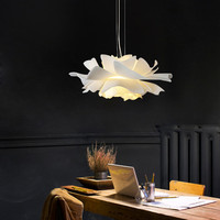 Lustres nordiques et lampes suspendues lustre pour la maison japonaise chambre fleur suspension