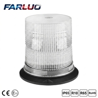 Neue 48V IP65 Wasserdichte 48W Bernsteinfarbene LED-Blitzleuchte für Bergbaubereiche Hochleistungs-Aluminium-Warnleuchte