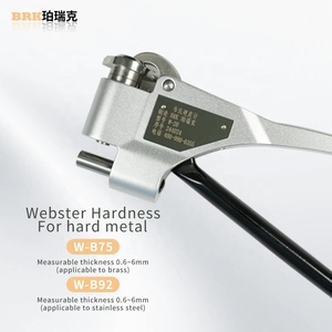 BRK WB75 Webster Durometer <span class=keywords><strong>Vickers</strong></span> Härteprüfgerät 1 Jahr Garantie 143x40x80mm Stahl OEM Anpassbar Herkunft China - Product Image 2