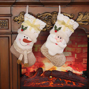 Adornos Navideños de Santa Claus y Renos, Muñeco de Nieve de Peluche, Decoración Colgante Navideña, Personaje 3D de <span class=keywords><strong>Navidad</strong></span> - Product Image 3