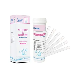 Atacado aquário nitrato-Tiras de teste de nitrite para água doméstica, água potável, piscina, spa, aquário
