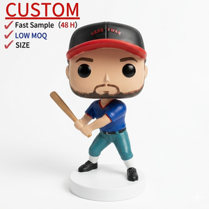 Figura <span class=keywords><strong>de</strong></span> Arte Personalizada, Modelo <span class=keywords><strong>de</strong></span> Personaje <span class=keywords><strong>de</strong></span> Resina Hecho a Medida, <span class=keywords><strong>Mini</strong></span> Estatua Pintada a <span class=keywords><strong>Mano</strong></span>, Regalo Único para Fanáticos del Deporte, MOQ Bajo - Product Image 1