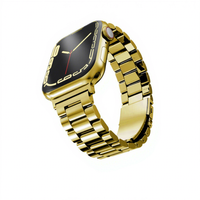 Correa Clásica de Acero Inoxidable para Apple Watch 10 42 44 45 46 49mm Ultra 6 7 8 9, Correa para Iwatch 38 40 41 42mm, Correas para Relojes Inteligentes