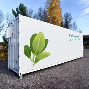 SKYPLANT dikey tarım sera yetiştirme odası Aeroponic hidroponik yetiştirme sistemi büyümek konteyner