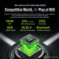 2026 New MPG Trident AS ITX Mini Host Intel Ultra7 265F RTX5060/5050 Gaming Desktop PC