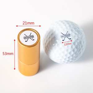 Golf Ball Stamp Custom Personalized <strong>logo</strong> Metal case Golf Ball Stamp <strong>Maker</strong> - Product Image 3