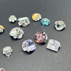 고품질 유리 크리스탈 도매 루즈 라인스톤 플랫백 열전사 가공 의류 보석 액세서리 다용도 - Product Image 2