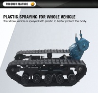Hobbypioneer — châssis de robot en caoutchouc brossé, vente en gros, 1.5-8ton
