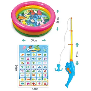 Children Fishing Pole Water Table Toy