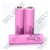 INR18650-35E 18650 Brand New Battery Cells 3500mAh for Flashlight