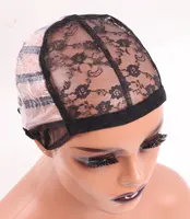 5pcs Breathable Mesh Net Wig Caps Weaving Hair Net for Wig Close End  Fishnet
