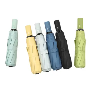 ร่มผลิตยูวีแบบพกพาพับได้<span class=keywords><strong>3</strong></span>สีและโลโก้ออกแบบได้ตามต้องการ - Product Image 1