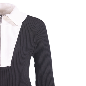 Maglione da Donna di Alta Qualità, Lungo e Casual, con Collo Alto, Abbigliamento Firmato - Product Image 5