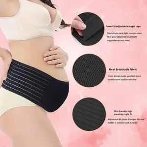 Ceinture de soutien abdominale réglable en vente chaude, ceinture de soutien prénatale pour femmes enceintes, respirante, bande de grossesse - Product Image 2