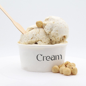 Sunkea biểu tượng tùy chỉnh bán buôn Chất lượng cao in ấn cấp thực phẩm Gelato <span class=keywords><strong>Ice</strong></span> <span class=keywords><strong>Cream</strong></span> Bowl container với mái vòm Nắp - Product Image 2