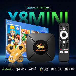 2025 kleinool <span class=keywords><strong>x8</strong></span> מיני משחקי טלוויזיה תיבת rk3518 2GB 16gb אנדרואיד 32gb אנדרואיד 14 4k עם ידית משחק קונסולת wifi חכם - Product Image 2