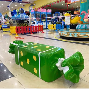 Moderno colorido jardín Seater fibra de vidrio decoración al aire libre resina <span class=keywords><strong>dibujo</strong></span> bancos - Product Image 4