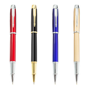 Stylos à bille métalliques personnalisés en gros pour entreprises, faible MOQ, avec logo - Product Image 2