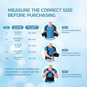 Sabuk Pinggang tali ganda pria wanita, pereda nyeri punggung bawah bekerja - Product Image 6
