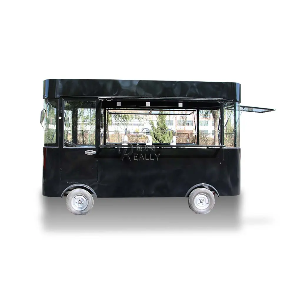 חשמלי רחוב משאית מזון תה מזון נייד עגלת עם מלא מטבח Custom חטיף מכונות למכירה מהיר מזון רכב