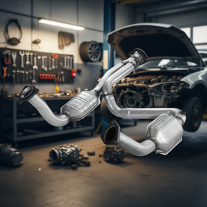 Convertidor Catalítico Trasero de Acero Inoxidable para Chevrolet GMC Silverado Suburban Tahoe Sierra Escalade Avalanche 1500 4.3L 4.8L 5.3L - Product Image 2